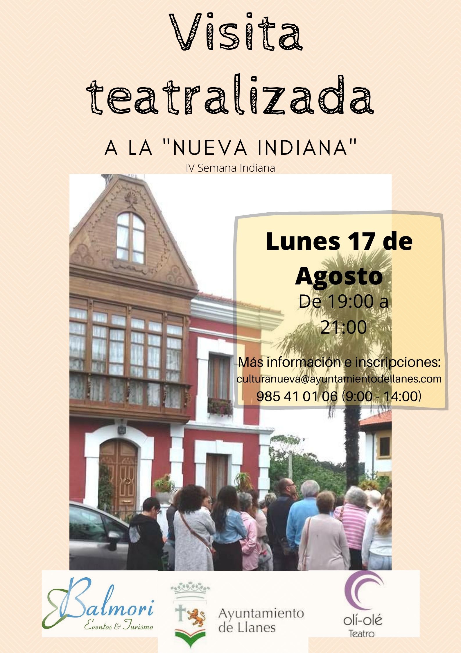 Visita Teatralizada A La Nueva Indiana Nueva De Llanes Turismo En Llanes